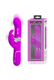 Boss Of Toys PRETTY LOVE - Coale Twinkled Tenderness Purple, 7 vibration functions 4 rotation functions 4 thrusting settings