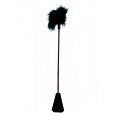 Boss Of Toys Scandal Feather Crop Black
