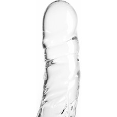 Kiotos Glass Glass Dildo Clear Penis Round