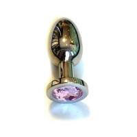 Kiotos Steel Jewel Buttplug Large Pink