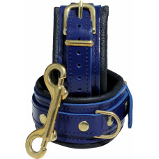 Kiotos Leather Blue Leather Feetcuff