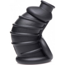 Xr Brands Dark Chamber - Silicone Chastity Cage