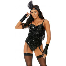 Fiore All Flapped Out - Sexy Flapper Costume - M/L