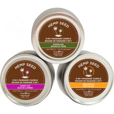 Earthly Body Massage candle Trio - 2 oz / 57 gr