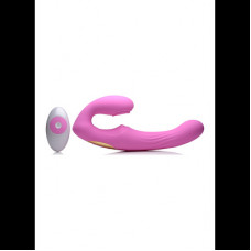 Xr Brands U-Pulse - Silicone Pulsating and Vibrating Strapless Strap-On
