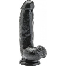 Boss Of Toys Dildo 6 inch with Balls Black