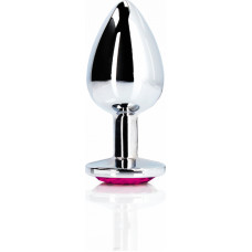 Ouch! By Shots Heart Gem Butt Plug - Medium