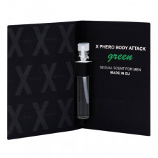 Erotop Perfumy X-Phero Body Attack Green for men, 1 ml