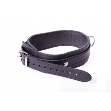 Kiotos Leather Collar Basic - Black