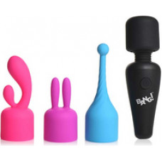 Xr Brands Mini Wand Massager with 3 Attachments