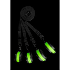 Ouch! By Shots Attachement Set for Bed Bindings - Glow in the Dark