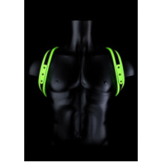 Ouch! By Shots Sling Harness - Glow in the Dark - L/XL
