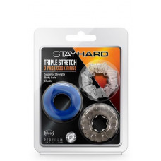 Boss Of Toys STAY HARD TRIPLE STRETCH 3PACK COCKRINGS