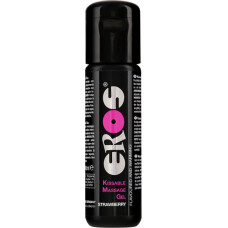 Eros Kissable Massage Gel - Strawberry 100ml