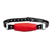 Kiotos Leather Silence Straight gag - Red