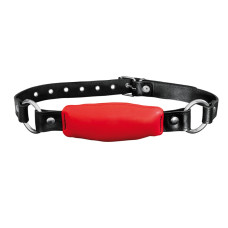 Kiotos Leather Silence Straight gag - Red