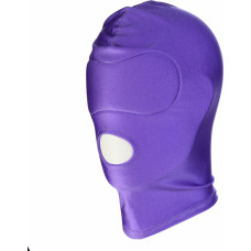 Kiotos Leather Purple BDSM Hood Mouth Only