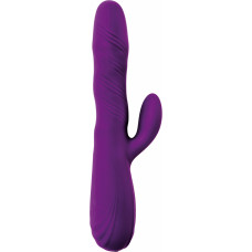 Lang Loys Rotating Vibrator with Clitorial Stimulation Purple