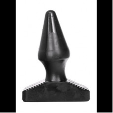 All Black Butt Plug - 6 / 16 cm