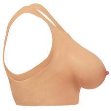 Xr Brands Perky Pair D-Cup Silicone Breasts - Flesh
