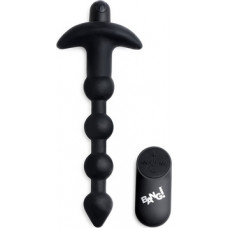 Xr Brands Vibrating Silicone Anal Beads and Remote Control