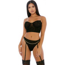 Forplay Chain Me Up - Bustier Set - XL
