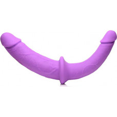 Xr Brands Double Charmer - Silicone Double Dildo with Harness