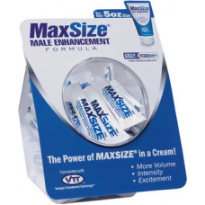 Swiss Navy MAX Size - Enhancement Creme for Men - 0.3 fl oz / 10ml - Fishbowl - 50 Pieces