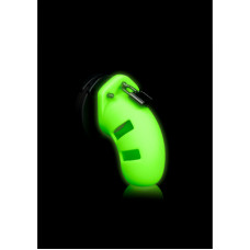 Ouch! By Shots Model 20 Chastity Cage - Glow in the Dark - 4 / 9 cm
