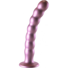 Ouch! By Shots Beaded Silicone G-Spot Dildo - 8'' / 20,5 cm