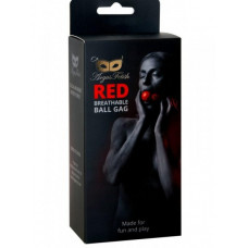 Boss Of Toys Red Breathable Ball Gag