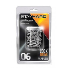 Boss Of Toys STAY HARD COCK SLEEVE 06 CLEAR