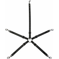 Kiotos Leather Universal connection strap with carabiner with neck connection adjustable