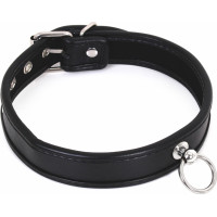 Kiotos Leather Budget Collar Black