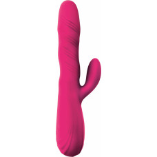Lang Loys Rotating Vibrator with Clitorial Stimulation Pink