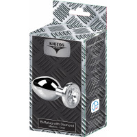 Kiotos Bizarre - Buttplug with Diamond - Medium Clear