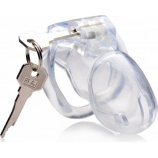 Xr Brands Clear Captor - Chastity Cage with Keys - Medium