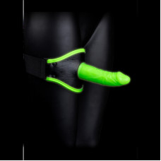 Ouch! By Shots Thigh Strap-On - Glow in the Dark