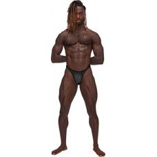 Male Power Barely There Bong Thong - S/M - Black