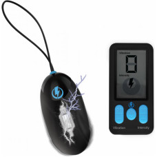Xr Brands Vibrating and E-Stim Silicone Egg + Remote Control