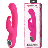 Boss Of Toys PRETTY LOVE - Lamar Pink, 10 vibration functions 9 speed levels