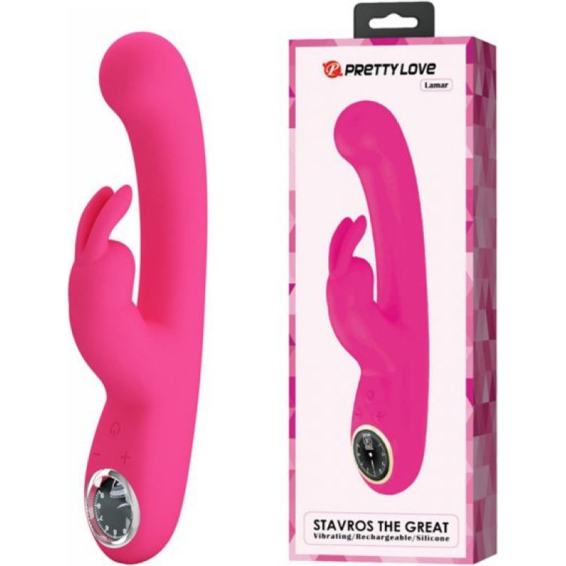 Boss Of Toys PRETTY LOVE - Lamar Pink, 10 vibration functions 9 speed levels
