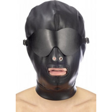 Erotop Maska Hood in leatherette with removable mask
