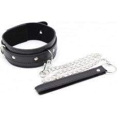 Boss Of Toys Fetish Fever - Collar with leash - Black