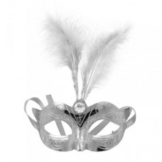 Boss Of Toys Maska-Venetian Mask Silver