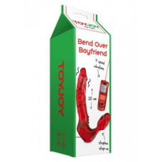 Boss Of Toys Bend Over Boyfriend Vibrator Red