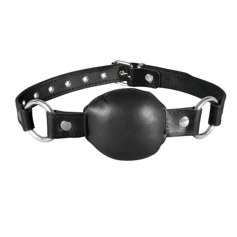Kiotos Leather Silence gag - Black