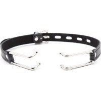 Kiotos Leather Mouth Gag with Hooks