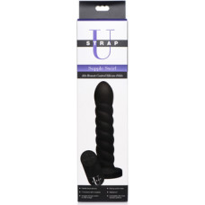 Xr Brands Smooth Swirl - Silicone Dildo with Remote Control