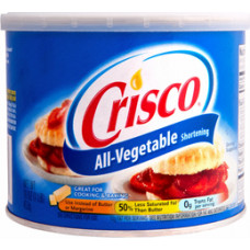 Crisco All-Vegetable Shortening - 16 oz / 453 gr